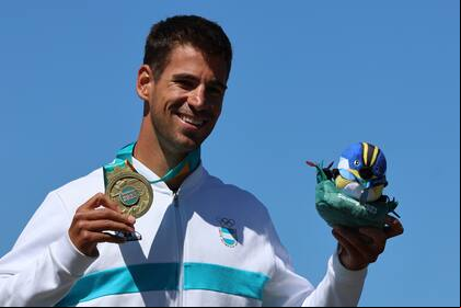 A Agustín Vernice no le pesó la condición de favorito y se quedó con la medalla dorada, como hace cuatro años en Lima 2019