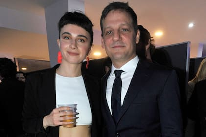 Además de presentar su nuevo film, Rodrigo De la Serna aprovechó para presentar a su nueva novia, una joven de la que sólo se supo su nombre: Luna