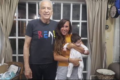 Alberto Cormillot se adaptó a la vida junto a un recién nacido y Estefanía Pasquini mostró el tras bambalinas
