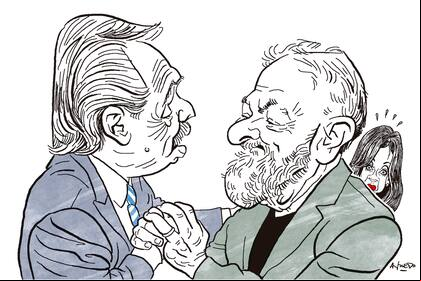 Alberto Fernández, Lula da Silva y Cristina Fernández de Kirchner