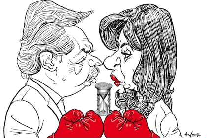 Alberto Fernández y Cristina Kirchner