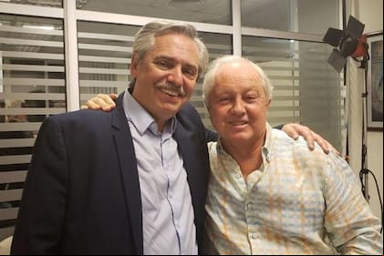 Alberto Fernández y Héctor Martínez Sosa