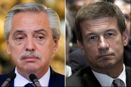 Alberto Fernández y Julián Ercolini