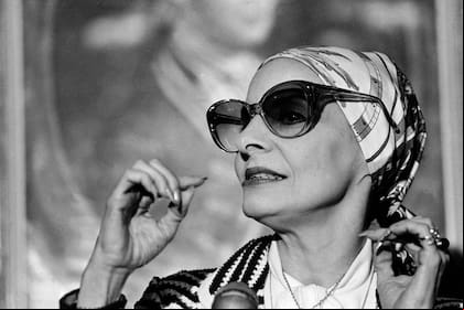 Alicia Alonso, directora y primer bailarina del Ballet Nacional de Cuba