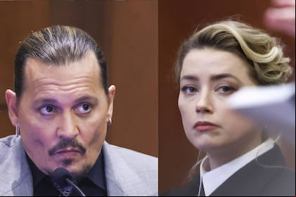 Amber Heard presentó audios contra Depp (Foto Pool Photo vía AP)