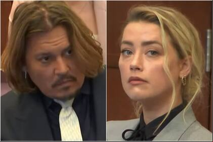 Amber Heard y Johnny Depp continúan con el juicio que el actor de Piratas del Caribe le inició a su exesposa por difamación (Crédito: Law & Crime Channel)