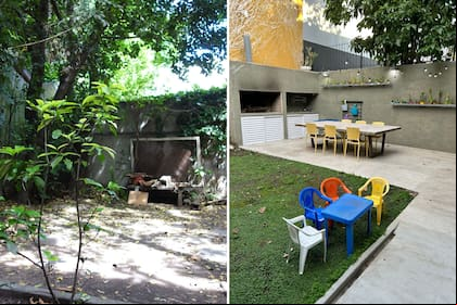 Antes y después: el cambio en la casa de La Lucila