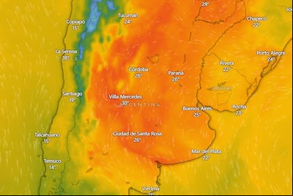 Anticipan una ola de calor para la ciudad de Buenos Aires y el centro del país