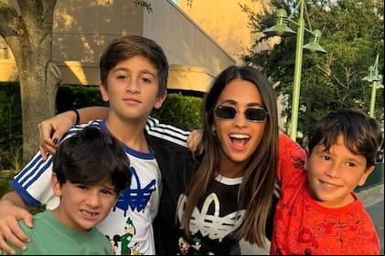 Anto Roccuzzo compartió con sus seguidores el dulce regalo que recibió de parte de sus hijos (Foto: Instagram @antonelaroccuzzo)