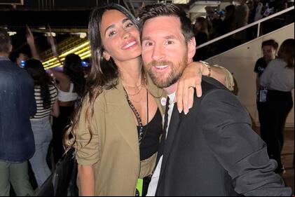 Antonela Roccuzzo y Lionel Messi asistieron a una cena con la familia Beckham y cautivaron con su outfit