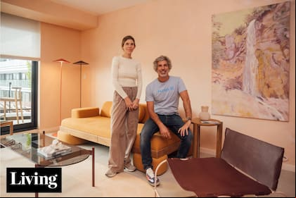 Antonella y Franco Marini, al frente de Marini Estudio, en su espacio "Sinestesia".