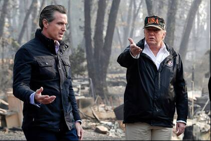 Archivo.- El presidente Donald Trump adelantó que el próximo viernes visitará la ciudad de Los Ángeles y prometió ayuda para los damnificados