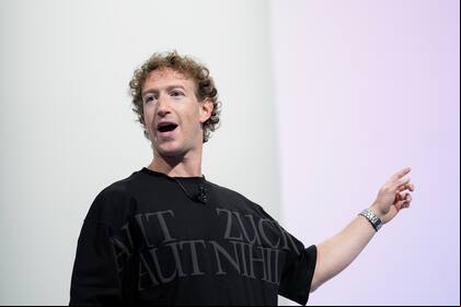 Archivo.- Mark Zuckerberg presidió la conferencia de Meta Connect, el miércoles 25 de septiembre de 2024, en Menlo Park, California
