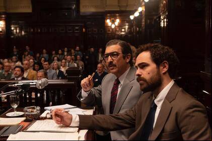 Argentina 1985 está nominada a los Oscar por mejor película extranjera (Foto Instagram @argentina.1985)