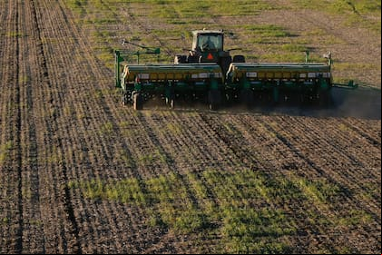 ARGENTINA, Marcos Juarez: Siembra de trigo, variedad Lapacho, en Marcos Juarez, Cordoba, el 7 de Junio de 2016. LA NACION / Diego Li