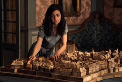Aria Mia Loberti en La luz que no puedes ver, la miniserie que estrenó Netflix este jueves y que ya es furor