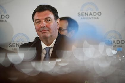 Ariel Lijo, durante la audiencia en el Senado por su candidatura a la Corte Suprema