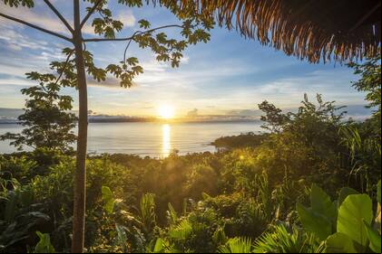 Atardecer en Costa Rica