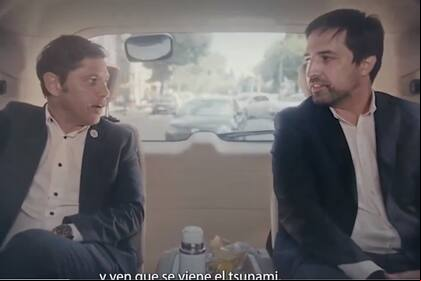 Axel Kicillof junto a Nicolás Kreplak