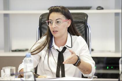 Ayelén Mazzina, ministra de las Mujeres, Género y Diversidad de la Nación