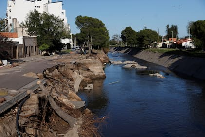 Bahía Blanca está en un proceso de reconstrucción tras la inundación del 7 de marzo pasado