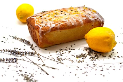 Budín de limón.