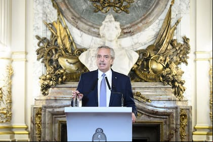 Cadena nacional de Alberto Fernández