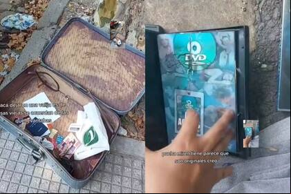 Caminaba por Palermo y en una valija encontró una joya de otro tiempo