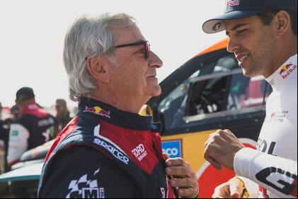 Carlos Sainz en Arabia Suadita, a los 62 años y con ganas de coronarse con una quinta marca