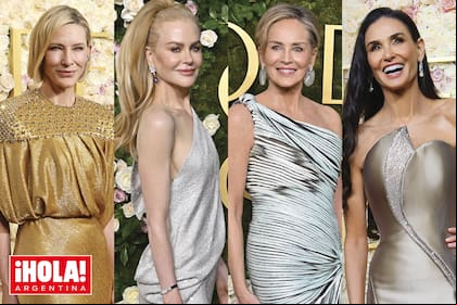 Cate Blanchett, Nicole Kidman, Sharon Stone y Demi Moore, fabulosas.