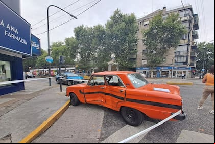 Choque en Juan B. Justo y Nazca esta madrugada.