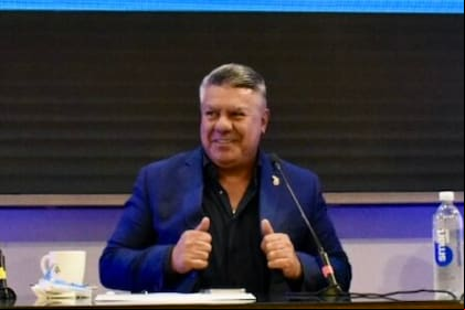 Claudio Chiqui Tapia, el presidente de la AFA