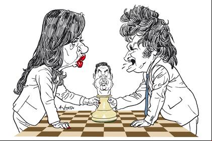 Cristina Kirchner, Ariel Lijo y Javier Milei