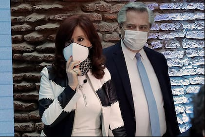 Cristina Kirchner y Alberto Fernández