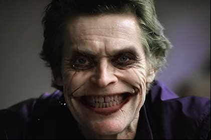 Dafoe caracterizado como Joker, según la mirada de un fan