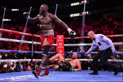 Deontay Wilder y el momento que pudo cambiar su destino: cuando tuvo por el píso a Tyson Fury
