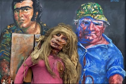 Detalle de "La Torturada" (1976), de Antonio Berni