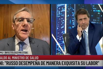 Eduardo López y Eduardo Feinmann conversan en LN+ sobre la epidemia de dengue