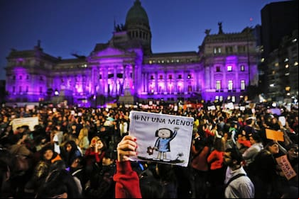 El 3 de junio de 2015 fue la primera convocatoria nacional de Ni Una Menos.
