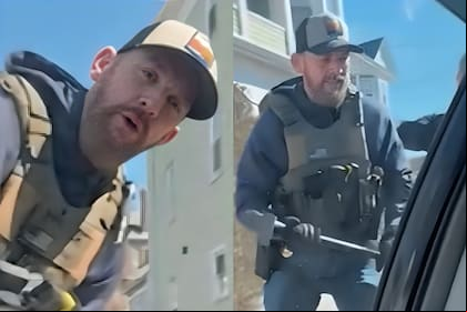 El accionar de un agente de ICE quedó registrado en video