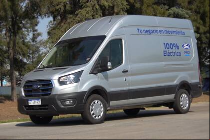 El comercial 100% eléctrico Ford E-Transit llegará en los próximos meses a nuestro país