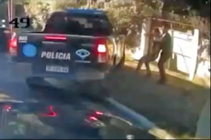El delincuente fue detenido después de una cinematográfica persecución