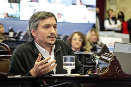 El diputado Máximo Kirchner