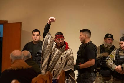 El dirigente mapuche Facundo Jones Huala