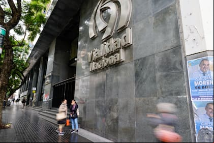 El edificio central de Vialidad Nacional