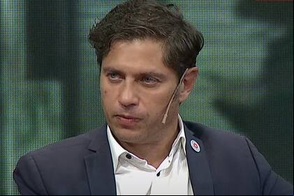 El gobernador de la provincia de Buenos Aires, Axel Kicillof.