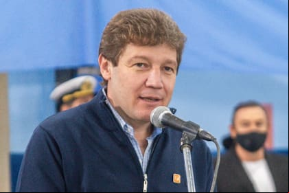 El gobernador de la provincia de Tierra del Fuego, Gustavo Melella