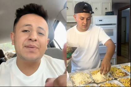 El hombre inició un negocio de salchipapas y las vendió a domicilio en Chicago, EE.UU.