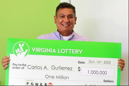 El hombre se ganó US$1 millón de dólares en Powerball