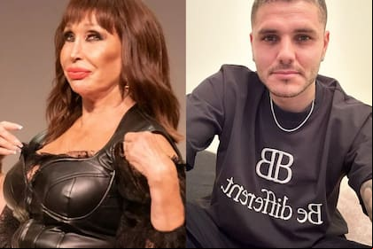 El inesperado cruce entre Mauro Icardi y Moria Casán: “No hace falta hablar pavadas”